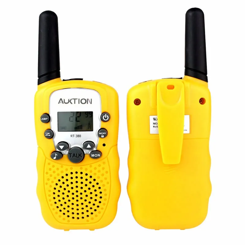 T 388 Mini Walkie Talkie UHF 462 550 467 7125 MHz Двусторонняя радиостанция 0 5 W 22CH для детей с ЖК