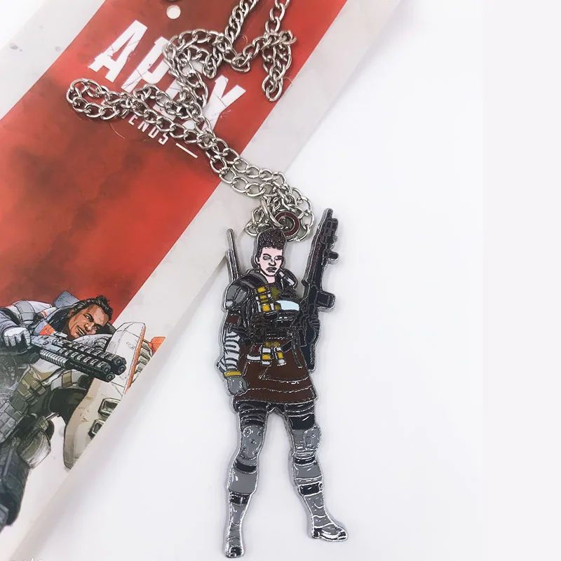 Аниме игры битва APEX ожерелье из серии «легенды» цепочка для ключей модные, из сплава металлов кулон периферии игрушки Аксессуары Новогодний подарок