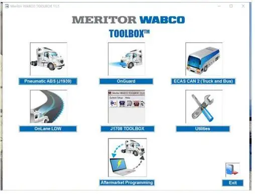 HEAVY DUTY ABS TRACTOR/TRAILER DIAGNOSTIC KIT for Bendix forHaldex Meritor Wabco Wabash | Diagnostic Tools