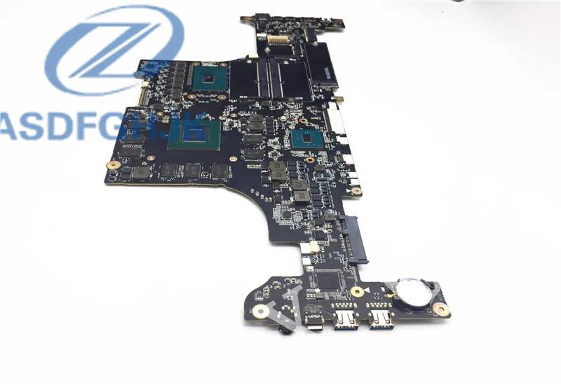 Материнская плата для ноутбука EVGA SC17 SC 17 материнская 728 55 3021 SR2FL I7 6820HK DDR4 N17E G3 A1 GTX1070