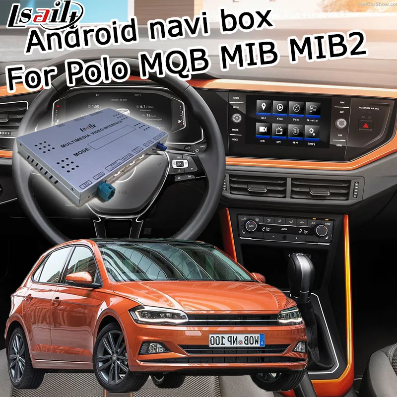 Интерфейсная коробка Lsailt для Android / carplay Volkswagen Polo Golf и т. Д. MIB MQB MIB2 discover pro 6 5 8 9 2
