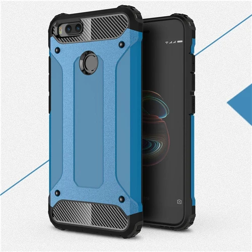 Blue Гибридный бронированный чехол Чехол для Xiaomi mi 9 8 SE Pro 6 6X 5X mi x 2S 3 противоударный защитный чехол для телефона для Xiao mi Max 2 3 F1 A1 A2 - Цвет: Blue
