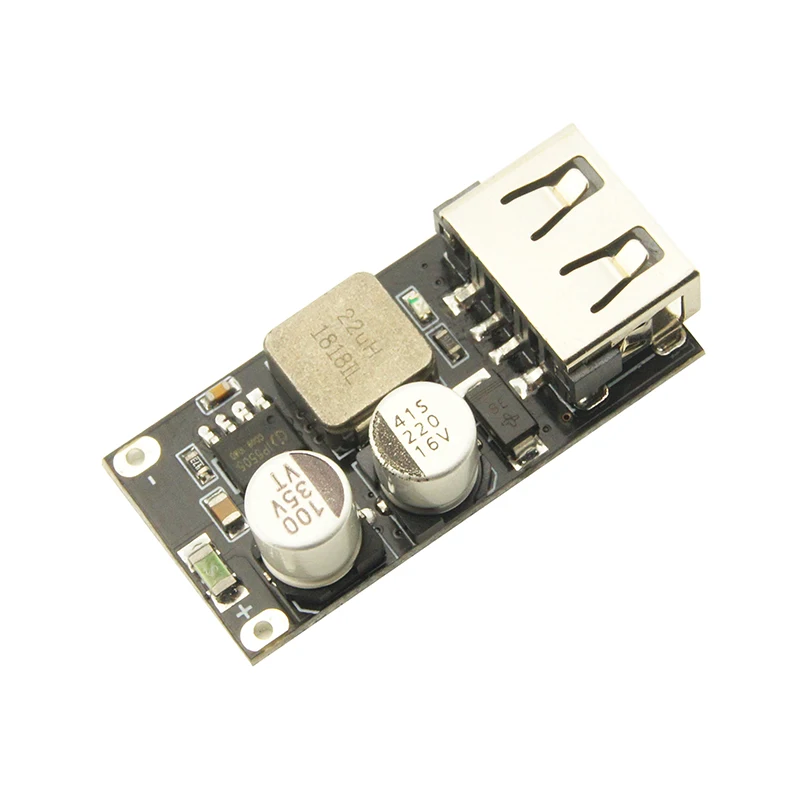 QC3.0 QC2.0 USB Buck преобразователь для зарядки понижающий модуль 6 32 в 9 12 В 24 быстрое