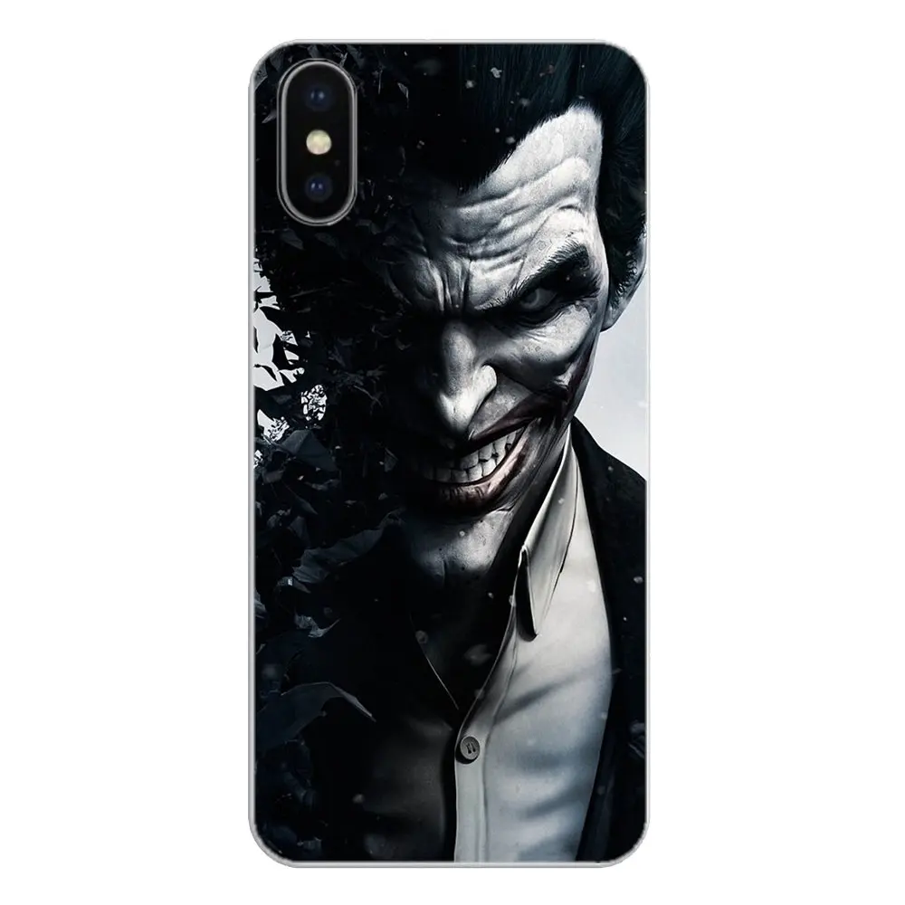 Для Xiaomi Redmi 4 3 3S Pro Mi3 Mi4 Mi4i Mi4C Mi5 Mi5S Mi Max Note 2 Arkham Origins Joker Batman Face Мягкий силиконовый