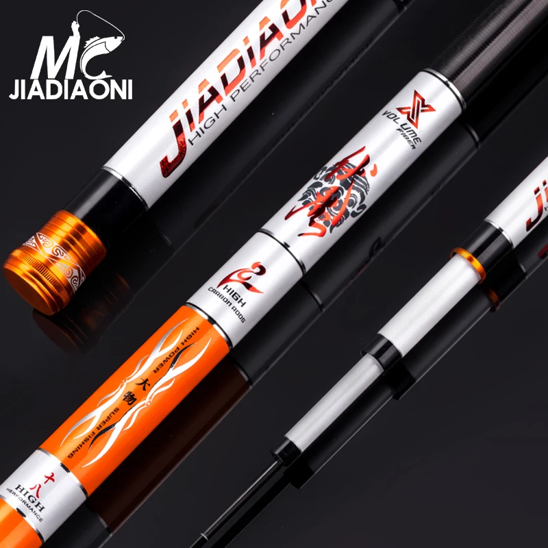 JIADIAONI fumodau 3,6 м/4,5 м/5,4 м/6,3 м/7,2 м/8,1 м океанская Тайваньская удочка для ловли нахлыстом спиннинговое удилище рыболовные снасти