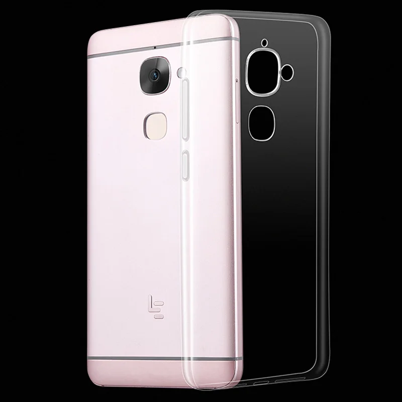 Прозрачный ультра тонкий силиконовый чехол на LeEco Le S3 X522 X626 чехлы прозрачная