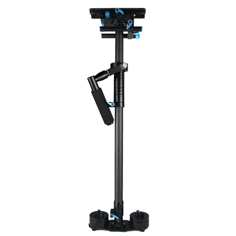 YELANGU High Quality Straight Rod Carbon Fiber 70-120cm Adjustable Handheld Stabilizer Steadicam for DSLR Camera Camcorder | Электроника