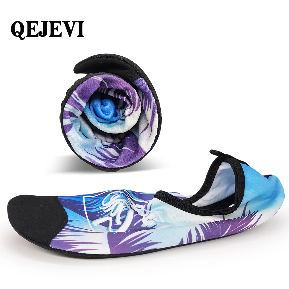 QEJEVI/хит продаж Спортивная обувь с мокрой водой для женщин и мужчин Летняя пляжная