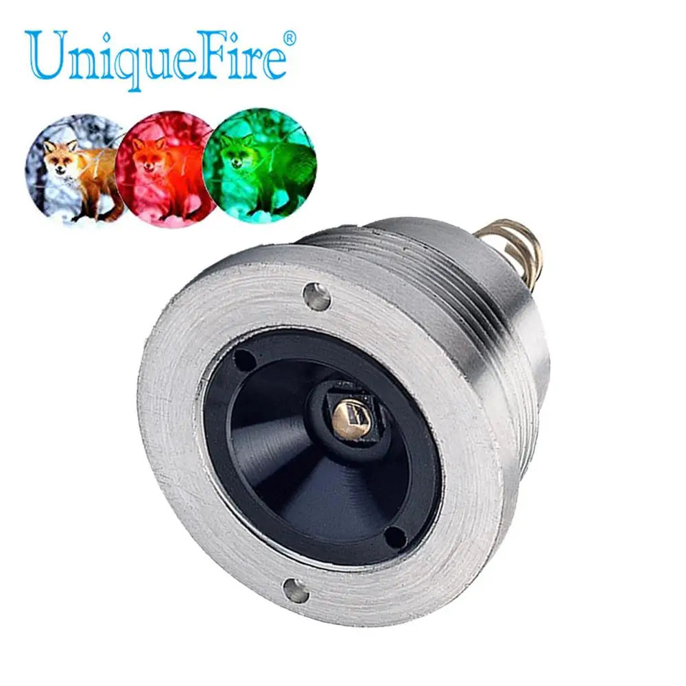 UniqueFire XPE белый/зеленый/красный свет светодиодный Светодиодная лампа в виде