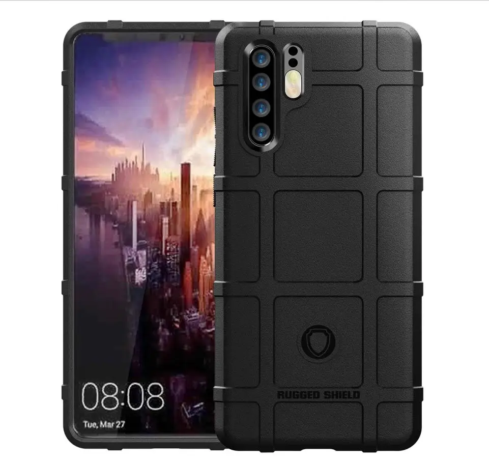 Для Huawei P30/P30 Pro/P30 Lite чехол Роскошный противоударный мягкий Силиконовый ТПУ