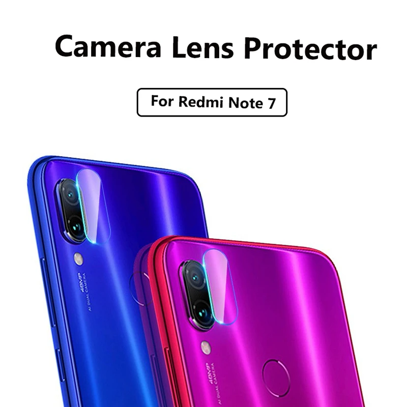 Закаленное стекло 2 в 1 защитная пленка для объектива камеры Xiaomi Redmi 7 Note Pro 7A 5.45