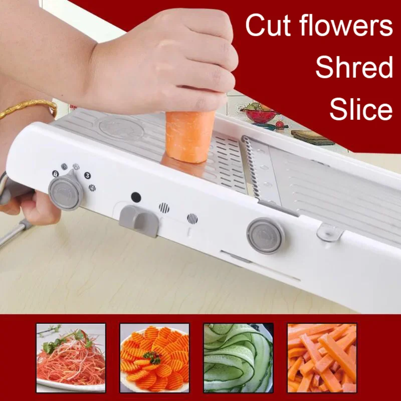 Manual Vegetable Cutter Slicer Multifunctional Round Mandoline Potato Cheese Kitchen Gadgets Accessories Cocina | Дом и сад