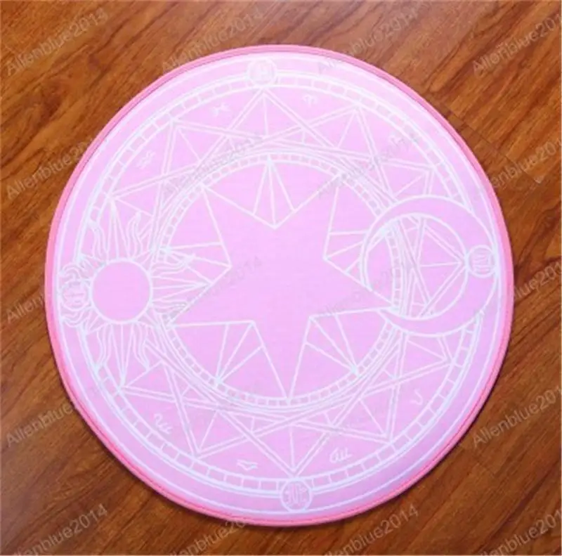 Аниме Cardcaptor Sakura KINOMOTO SAKURA одеяло ковер женский круглый ковер косплей реквизит