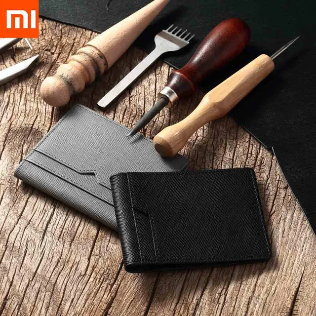 Xiaomi 90 мужские кошельки Противоугонная защита от кражи мягкая кожа модный простой