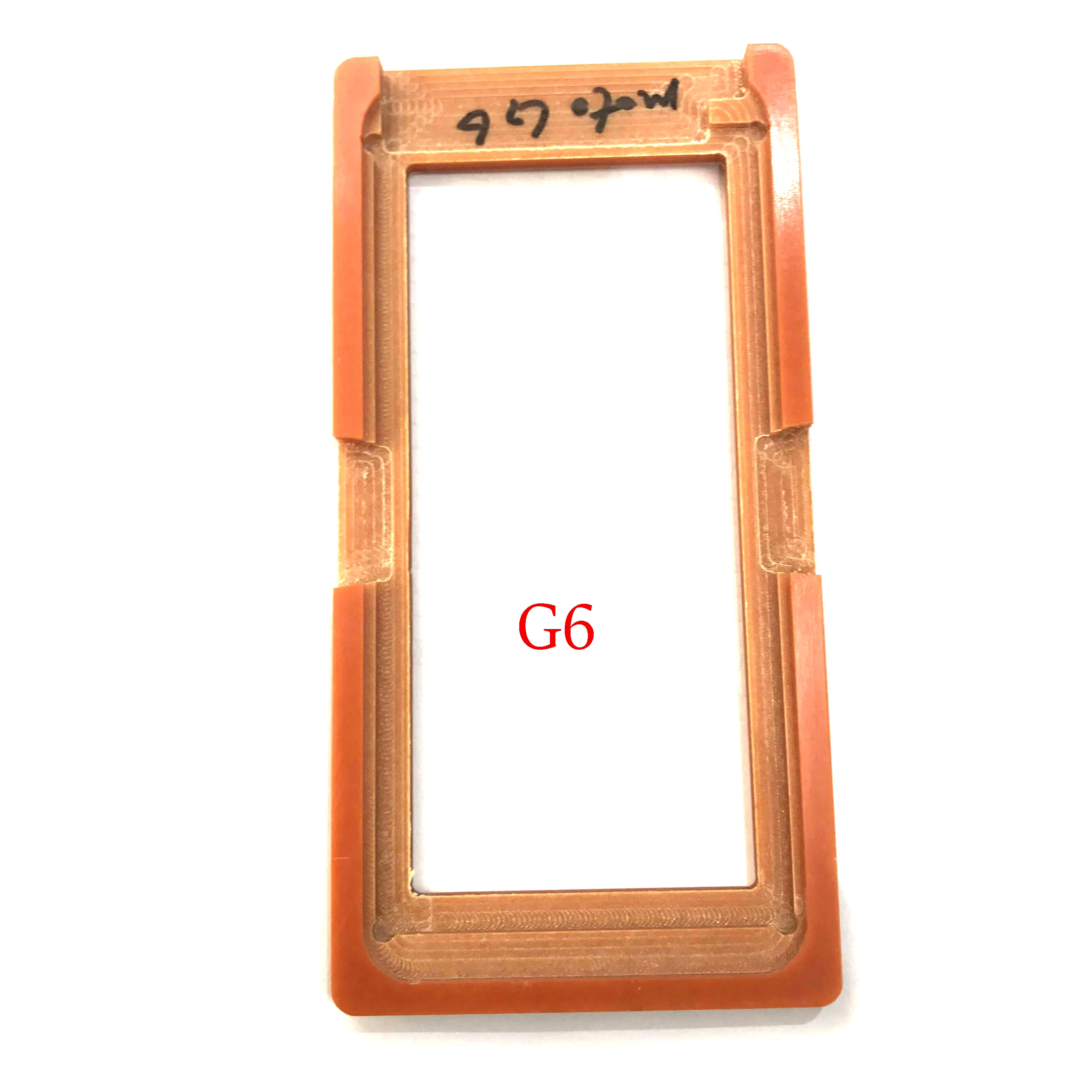 PF LCD внешняя стеклянная линза для экрана клея OCA выравнивание формы Motorola Moto G6/G6