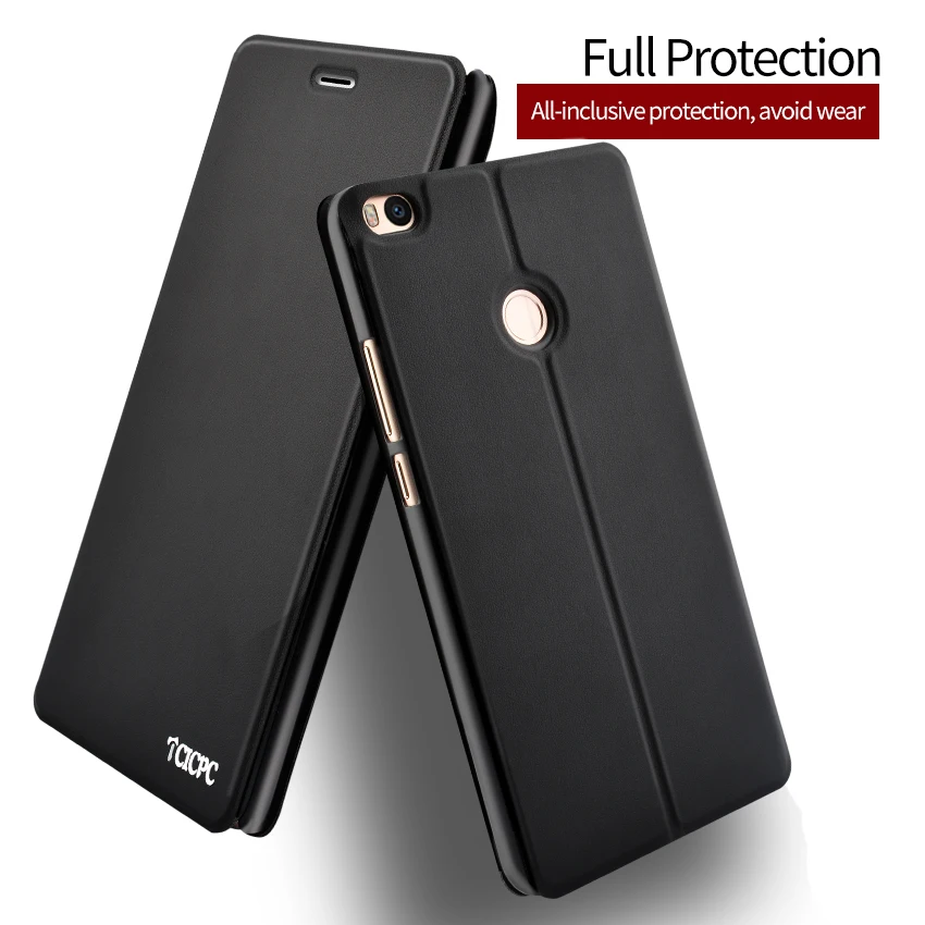 Tcicpc для Xiaomi mi Max 2 кожаный чехол спортивной камеры Xiao флип роскошный ПУ + ПК