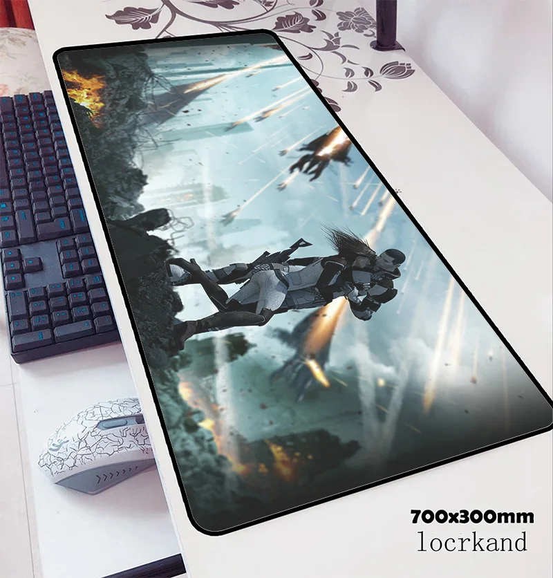 Коврик для мыши с эффектом массы 70x30 см игровой коврик мультяшным рисунком офиса