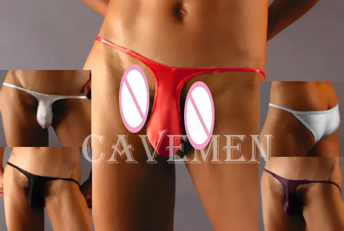 Small hanging bag *1191*sexy men lingerie T-Back Thong G-String T pants Brief Underwear free shipping