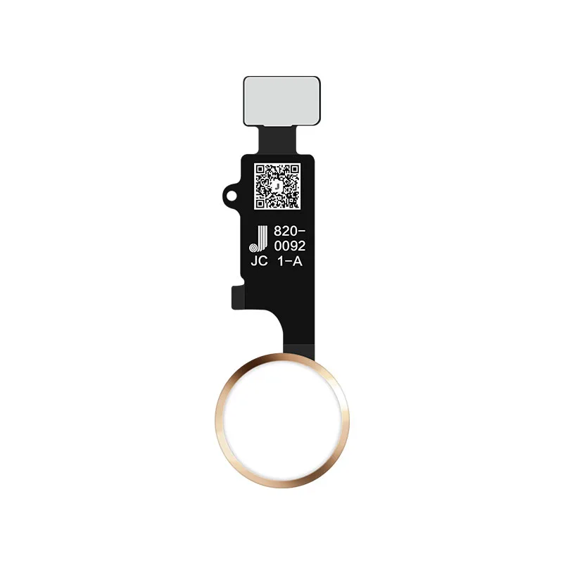 Gold JC Meibi механический клик универсальная Кнопка Home Flex для iPhone 7 8 Plus меню возврата домашняя кнопка для iPhone 7+ 8+ 7P без Bluetooth - Цвет: Gold