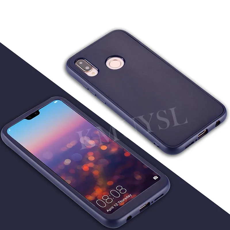 Navy Силиконовый чехол для Xiaomi mi 9 mi 9 se mi 8 Lite A2 Red mi Note 7 5 6 Pro 4X полный Чехол на красный mi 6A 5A 5 Plus S2 Pocophone F1 чехол - Цвет: Navy