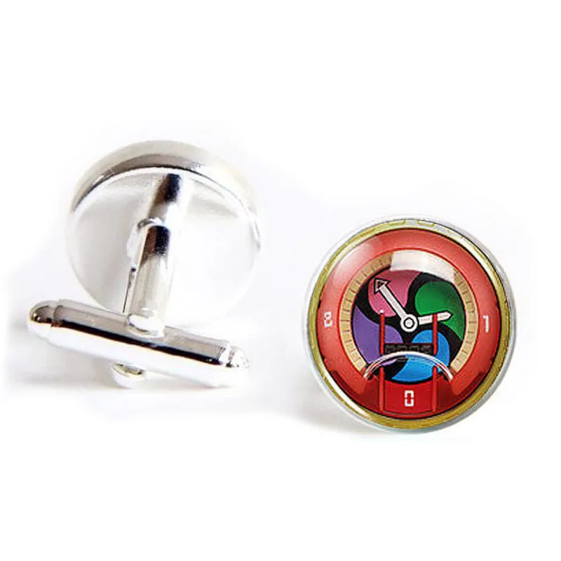 

JP Yokai Yo-Kai Youkai Watch Anime Cosplay Medal Plush new 1 Pair mens Toy Cuff Links Design Cuff Link cufflinks pendant jewelry