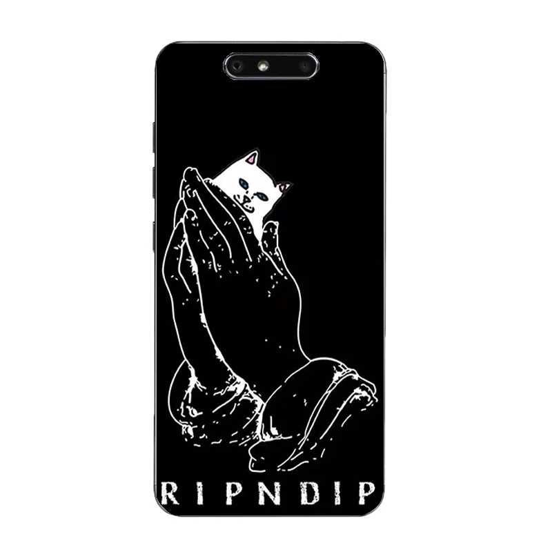 DIY Phone Case For ZTE Axon 7 Mini A2017 Shell Nubia Z11 MAX Cover Z9 Soft TPU Finger Cat Printing Coque |