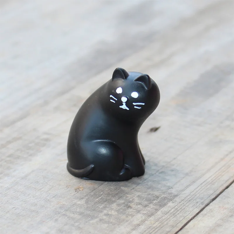 Миниатюрные фигурки кошек Zakka Япония декорация для дома мини сказочный сад
