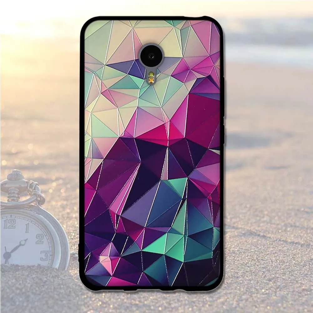 Мягкий чехол из ТПУ для Meizu m2 note, чехол, 5,5 дюймов, с рисунком, силиконовая задняя крышка для Meizu M2 NOTE Meilan Note 2, чехол для телефона s