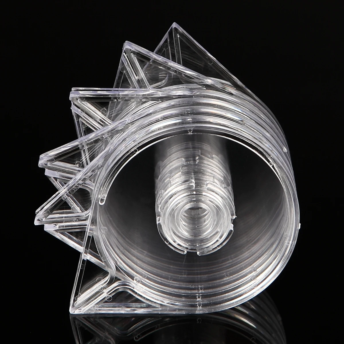 Monja 6 шт. золотые наклейки для ногтей Серебряная лента пудреница 3D Украшение