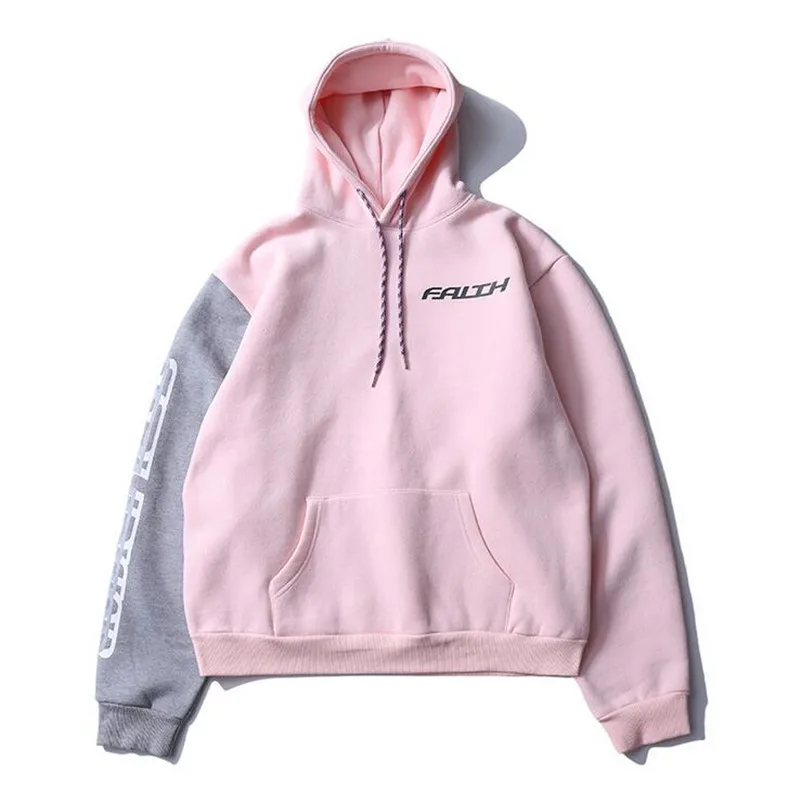 Новинка 2017 мужские толстовки зимой и осенью мужская женская Мода черный розовый