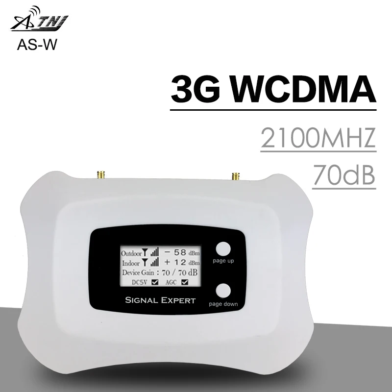 Умный ЖК-дисплей Дисплей 3g 2100 сотовый телефон сигнал повторителя WCMDA мГц