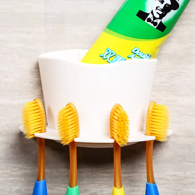 2017 новый современный минималистский щетки зубы семьи бесследовый крюк кухня