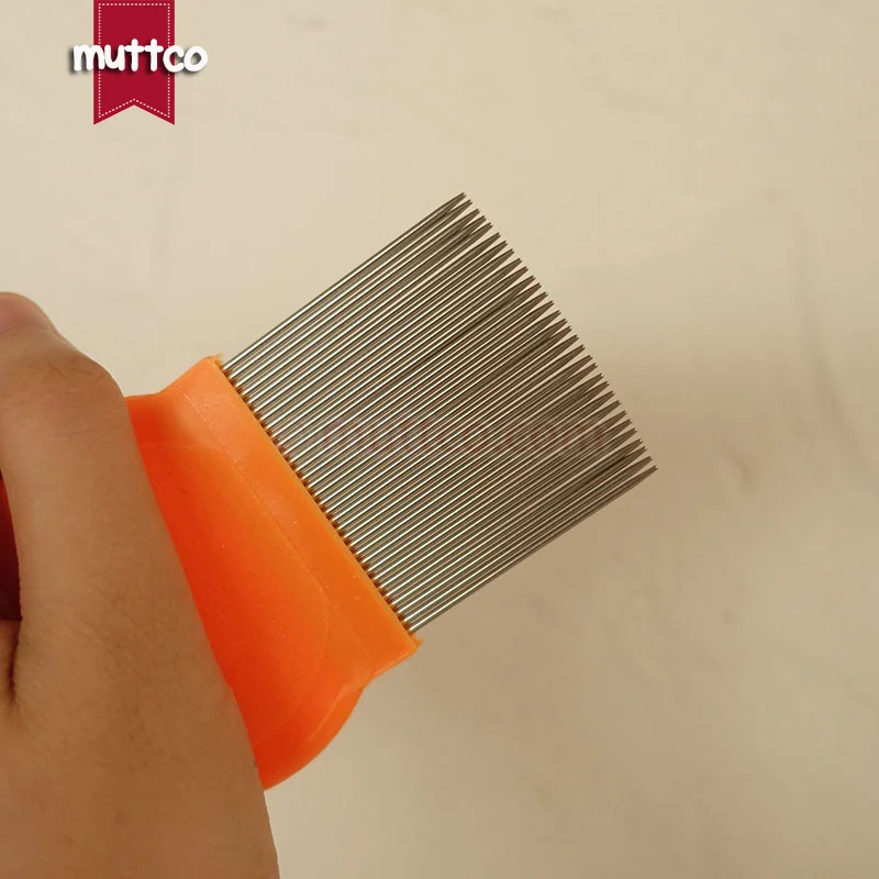 50pcs/lot wholesale dense long teeth metal comb for cleaning dog hair DCO-A015 | Дом и сад