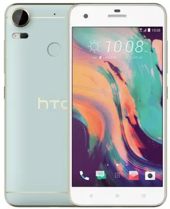 Htc Desire 10 Pro, 5,5 дюймов, две sim-карты, Qcta Core, Android 20MP, 4 Гб ОЗУ, 64 Гб ПЗУ, 4g lte, отпечаток пальца, разблокированный смартфон - Цвет: Зеленый