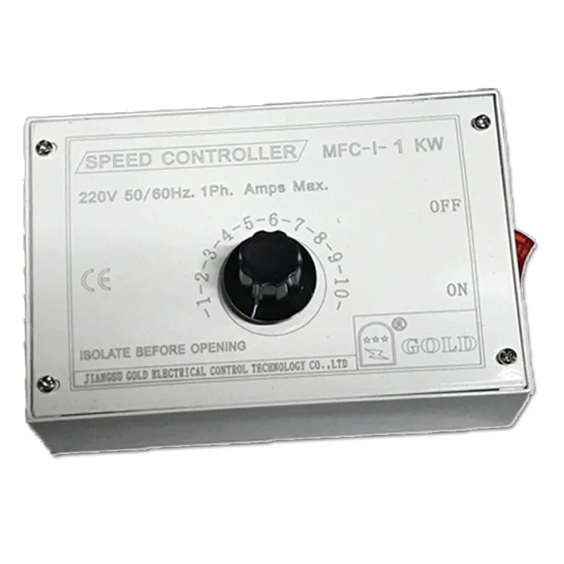 Single phase fan speed controller MFC-I-1KW direct power 1KW