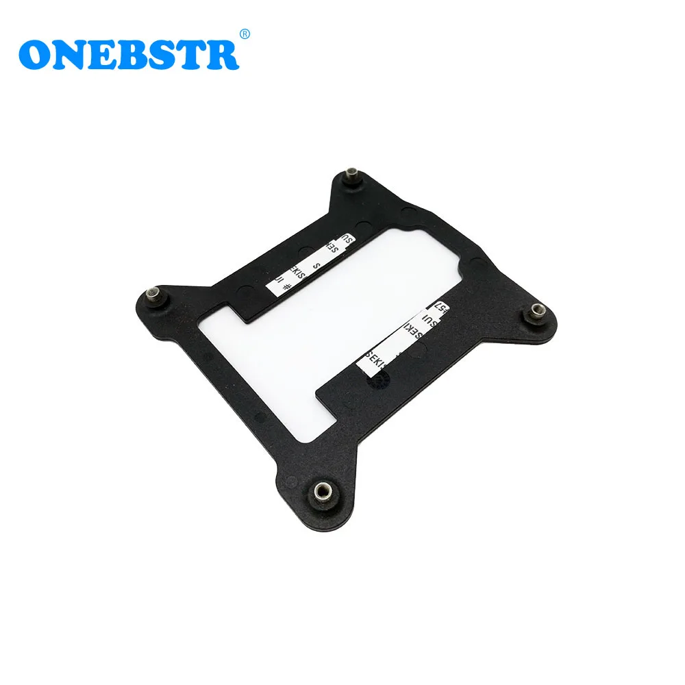 LGA 1156 PC Пластиковая Задняя панель 75x75 мм CPU кулер кронштейн 1150 1155 115x радиаторы