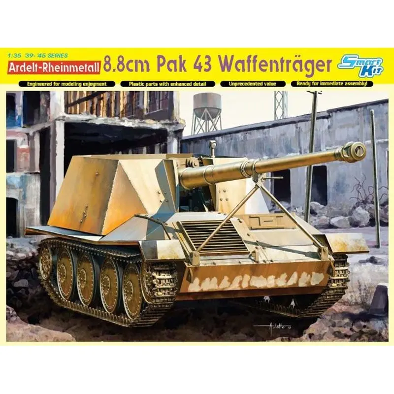 Дракон 6728 1/35 ардельт-рейнметалл 8 см Упаковка 43 ваффентратор-масштабная модель