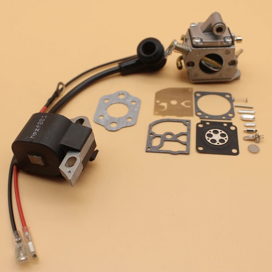 Carburetor Ignition Coil Diaphragm Repair Kit For STIHL MS170 MS180 MS 170 180 017 018 Chainsaw Parts Zama C1Q-S57B Carb | Инструменты