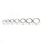 Кольца для ювелирных изделий, из нержавеющей стали 45678910 мм, 200 штук