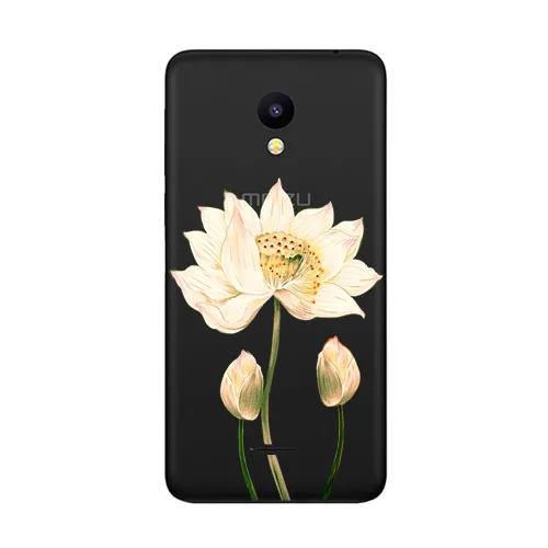 R03 Чехол для meizu c9, силиконовый черный мягкий чехол из ТПУ с цветочным рисунком для meizu c9 pro, защитный чехол для телефона s shell - Цвет: R03