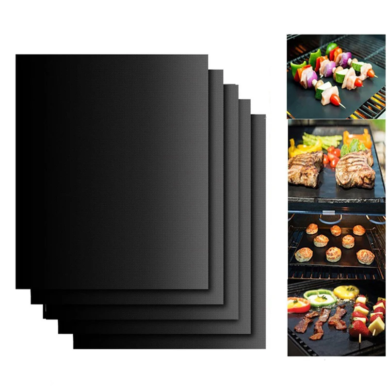 1 шт. барбекю Гриль коврик аксессуары для инструменты Grillmatte коврики тефлоновая