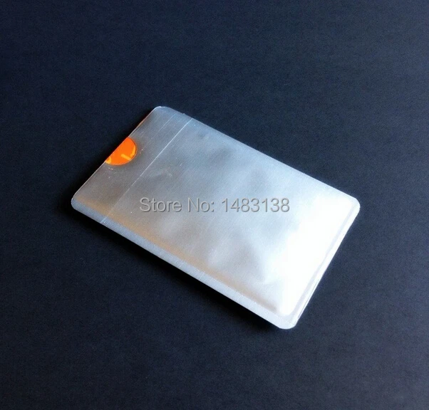 

1000pcs Security Card Shield -1000pcs/lot Credit Card RFID blocking protection, anti-theft & security sleeves