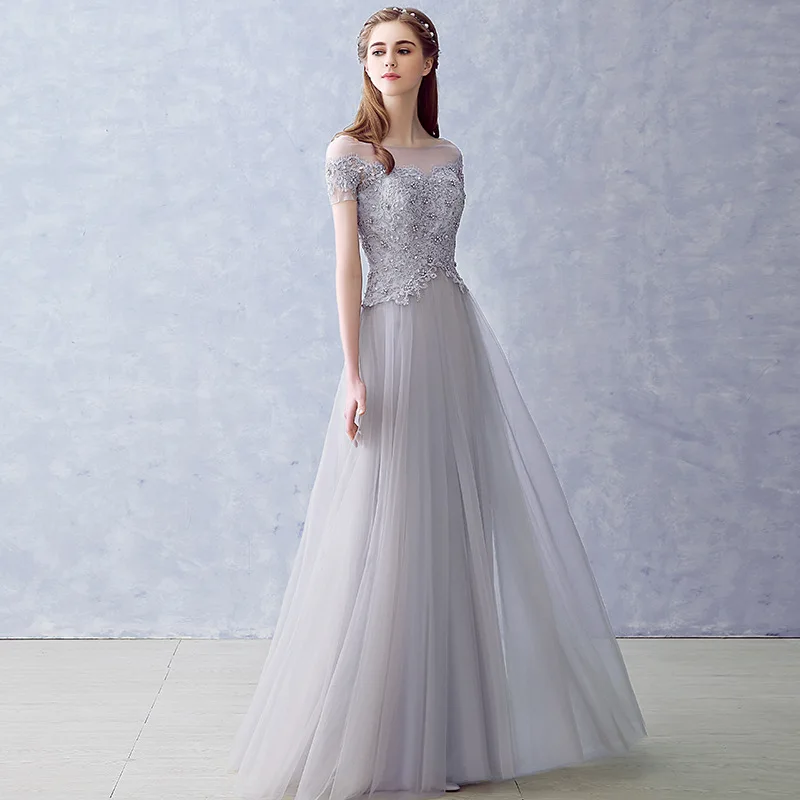 2017 New Long Banquet Evening Gown Women Dress Party Dresses Lace | Свадьбы и торжества