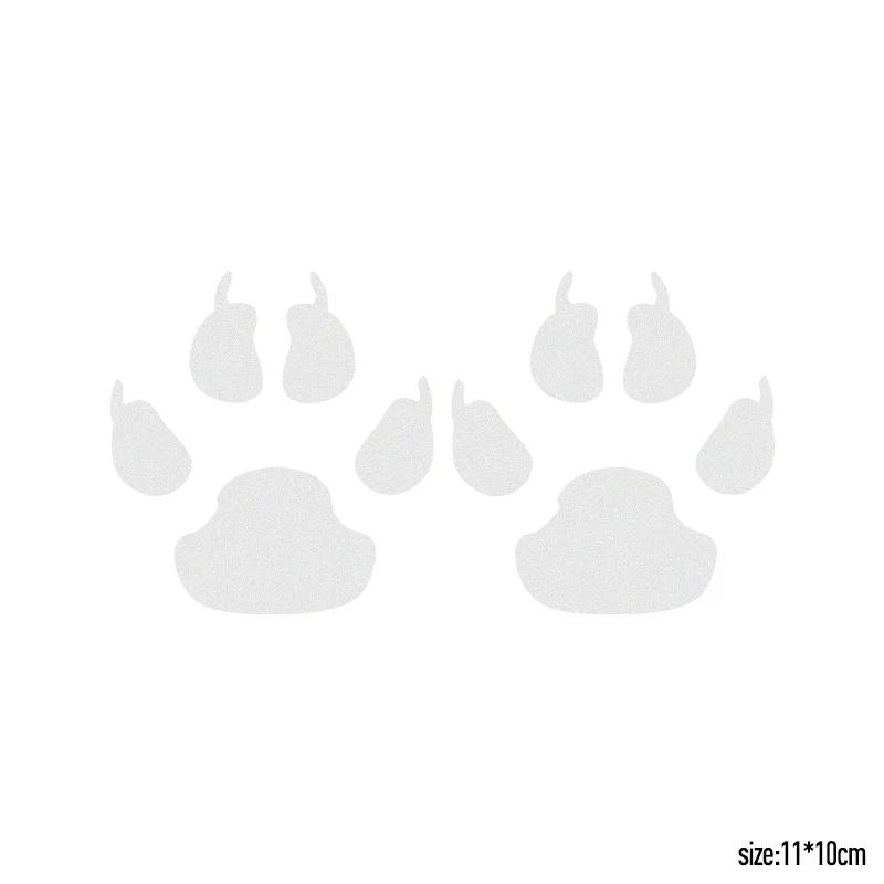 10 пар в комплекте следы медвежьих лап наклейки стайлинга автомобилей для vw Nissan JUKE