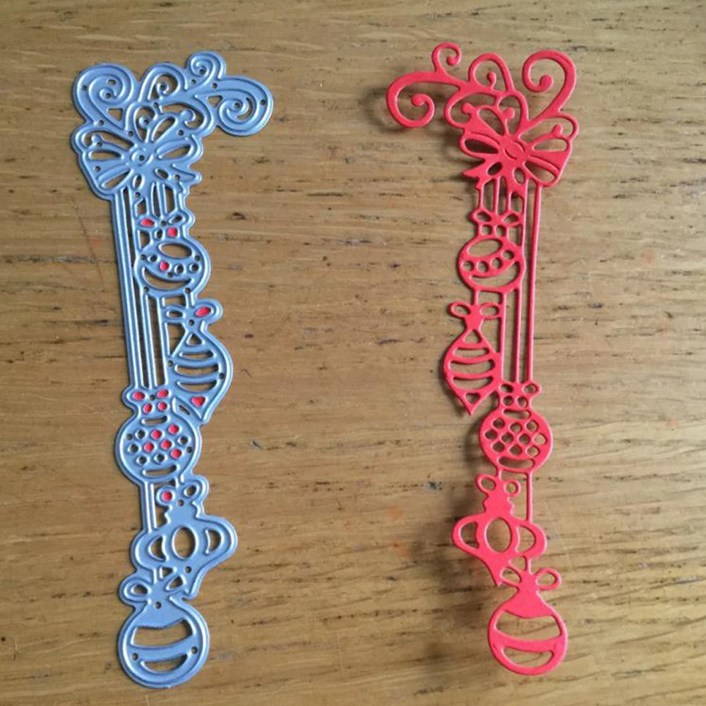 Новые штампы Рождество 2018 металлические режущие новая обрезанная кружевная