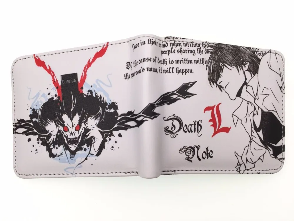 Токийский Гуль/Наруто/one piece/Death Note/Dragon Ball Z кошелек карман для монет Анимация Аниме Манга держатель для карт кошелек мужской кошелек