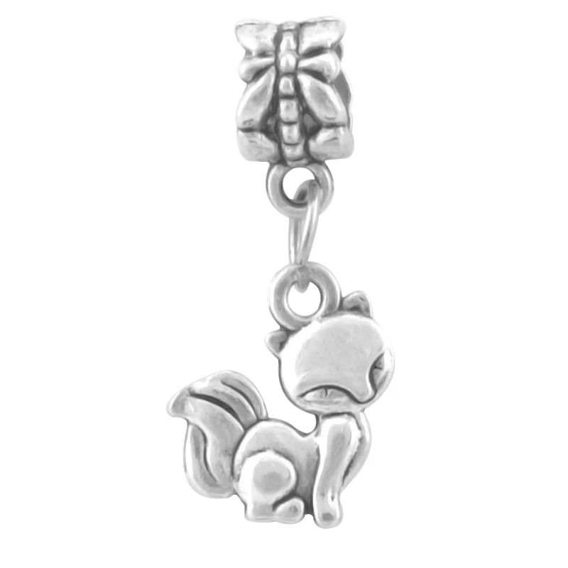 Посеребренные Подвески KING'S FAITH в виде лебедя ангела розы подвески подходят для