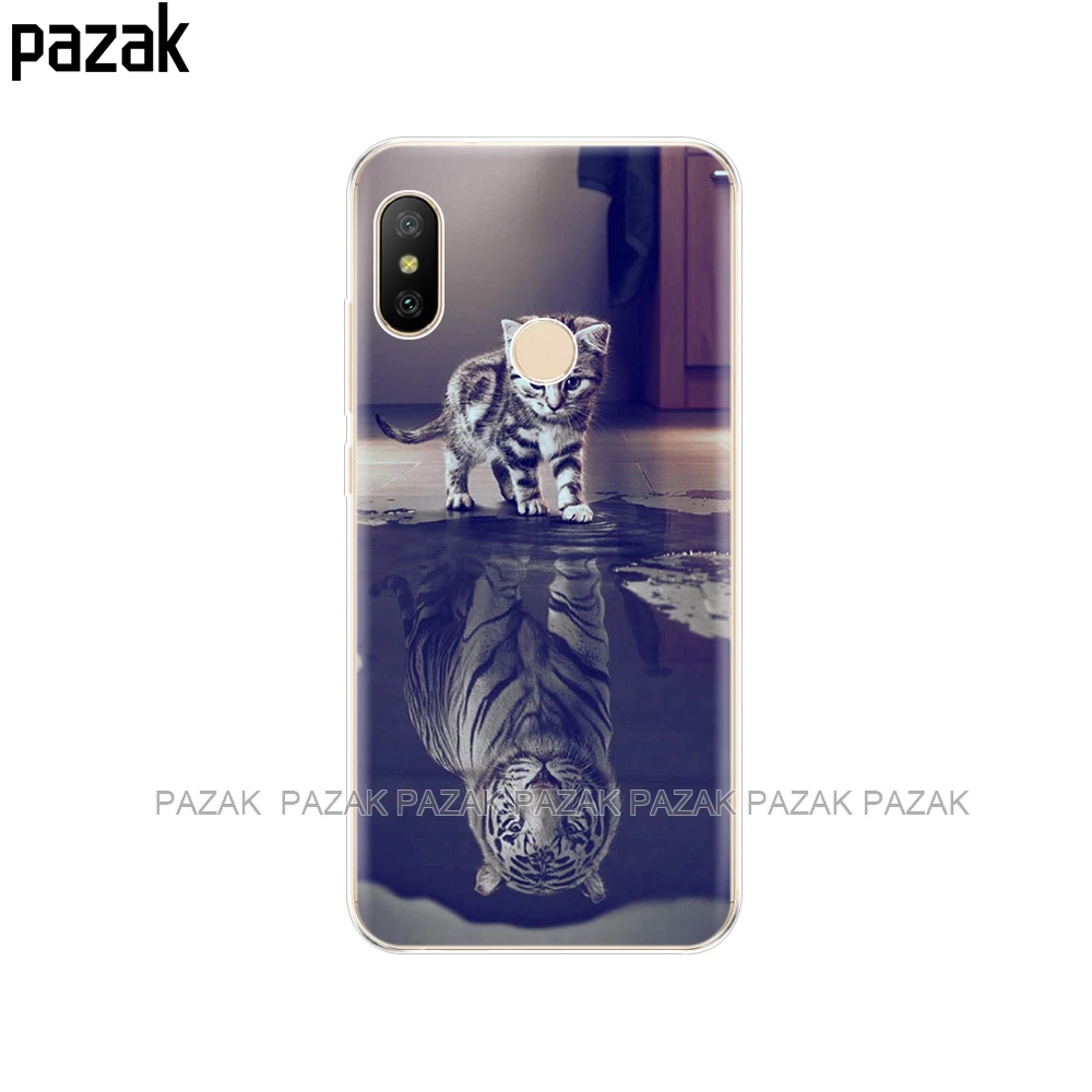 34340 Силиконовый чехол для Xiaomi mi A2 LITE, чехол s, полная защита, мягкая задняя крышка из ТПУ, чехол для телефона для Xio mi A2 LITE, бампер Coque pop - Цвет: 34340