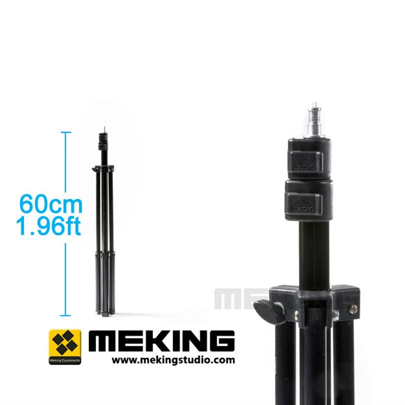 Meking W803 осветительный Кронштейн для вспышки B крепление 33 дюймов полупрозрачный