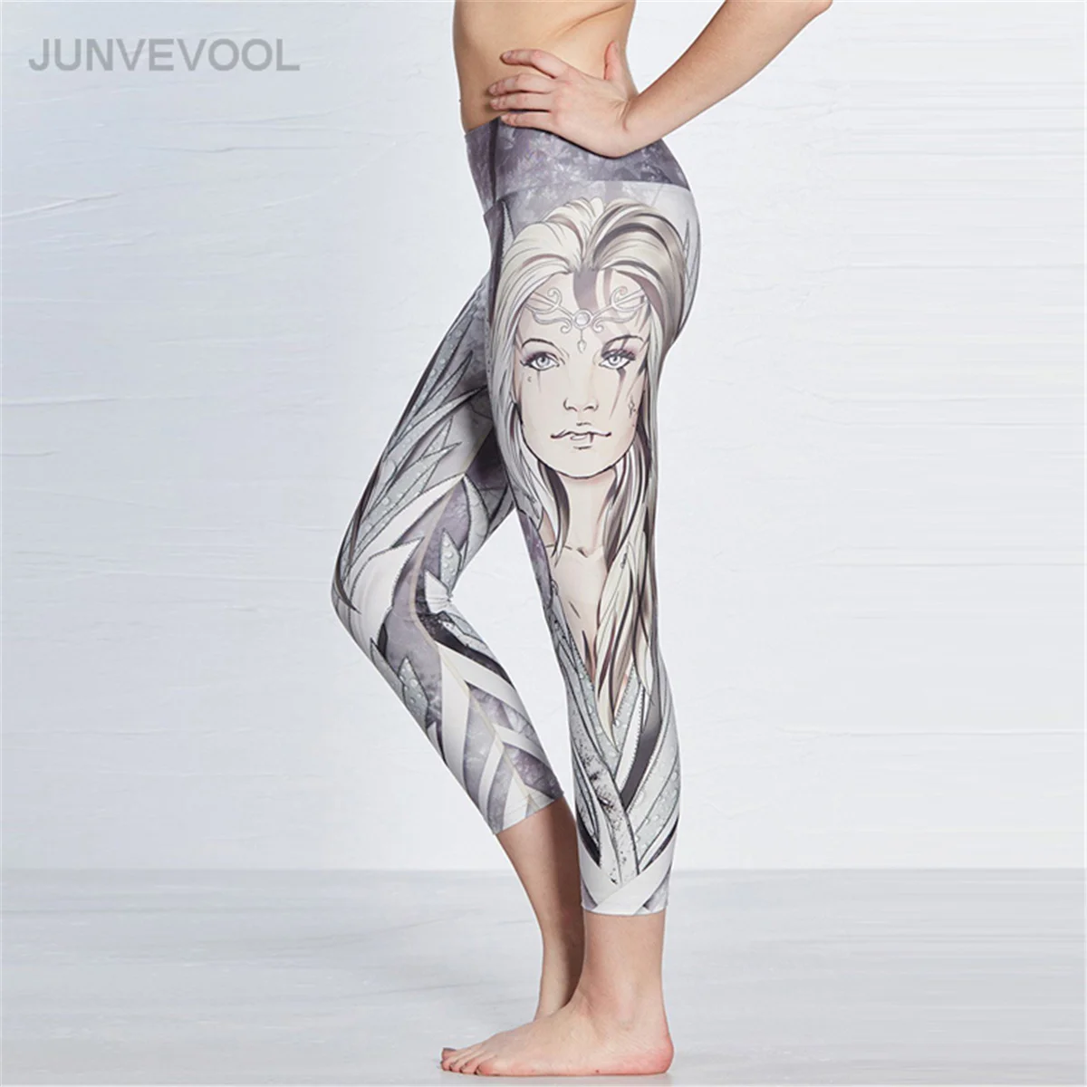 Готический Леггинсы для женщин мультфильм Для Харадзюку леггинсы Лидер продаж